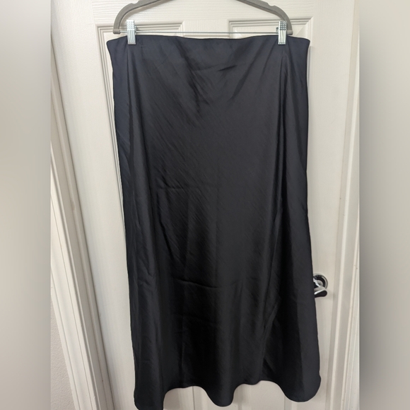 A New Day Black Maxi Slip Skirt - Picture 4 of 5